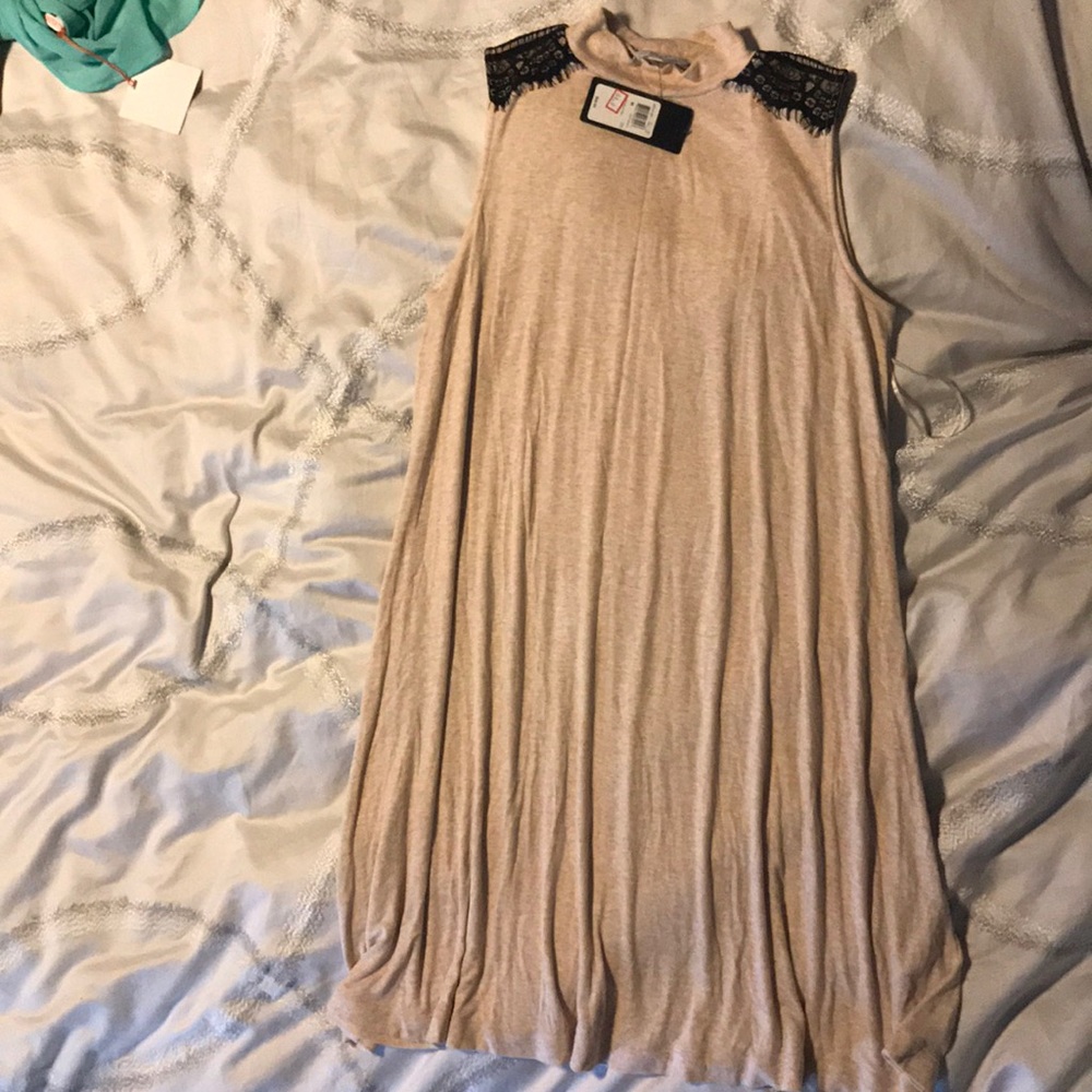 Guess lace trim dress